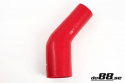 Silikoniletku Punainen 45 astetta 3 - 4\'\' (76 - 102mm) Silikoniletku Punainen 45 astetta 3 - 4\'\' (76 - 102mm)