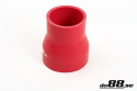Silikoniletku Punainen supistaja 2,5 - 3,5\'\' (63-89mm)