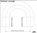 Silikoniletku Musta 180 astetta 0,875'' (22mm)