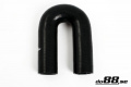 Silikoniletku Musta 180 astetta 2'' (51mm) Silikoniletku Musta 180 astetta 2'' (51mm)