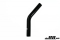 Silikoniletku Musta 45 astetta 0,625'' (16mm) Silikoniletku Musta 45 astetta 0,625'' (16mm)