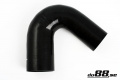 Silikoniletku Musta 135 astetta 2,5 - 3'' (63-76mm) Silikoniletku Musta 135 astetta 2,5 - 3'' (63-76mm)
