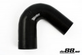 Silikoniletku Musta 135 astetta 2,75 - 3,125'' (70-80mm) Silikoniletku Musta 135 astetta 2,75 - 3,125'' (70-80mm)