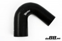 Silikoniletku Musta 135 astetta 2,75 - 3,125\'\' (70-80mm) Silikoniletku Musta 135 astetta 2,75 - 3,125\'\' (70-80mm)