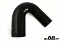 Silikoniletku Musta 135 astetta 3,5 - 4'' (89-102mm) Silikoniletku Musta 135 astetta 3,5 - 4'' (89-102mm)