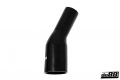 Silikoniletku Musta 25 astetta 2,375 - 3,125'' (60 - 80mm) Silikoniletku Musta 25 astetta 2,375 - 3,125'' (60 - 80mm)