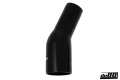 Silikoniletku Musta 25 astetta 3,5 - 4'' (89-102mm) Silikoniletku Musta 25 astetta 3,5 - 4'' (89-102mm)