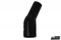 Silikoniletku Musta 25 astetta 3,5 - 4\'\' (89-102mm) Silikoniletku Musta 25 astetta 3,5 - 4\'\' (89-102mm)