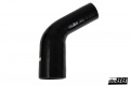 Silikoniletku Musta 60 astetta 2,25 - 3'' (57 - 76mm) Silikoniletku Musta 60 astetta 2,25 - 3'' (57 - 76mm)