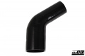 Silikoniletku Musta 60 astetta 3,5 - 4'' (89-102mm) Silikoniletku Musta 60 astetta 3,5 - 4'' (89-102mm)