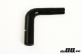 Silikoniletku Musta 90 astetta 0,5 - 0,75'' (13-19mm) Silikoniletku Musta 90 astetta 0,5 - 0,75'' (13-19mm)
