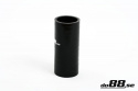 Silikoniletku Musta 10cm 0,875\'\' (22mm)