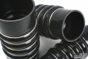 Silikoniletku Musta Joustoliitos 4-Joustorengasta 3\'\' (76mm) Silikoniletku Musta Joustoliitos 4-Joustorengasta 3\'\' (76mm)