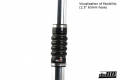 Silikoniletku Musta Joustoliitos 4-Joustorengasta 3,5'' (89mm) Silikoniletku Musta Joustoliitos 4-Joustorengasta 3,5'' (89mm)