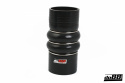Silikoniletku Musta Joustoliitos 2-Joustorengasta 2\'\' (51mm) Silikoniletku Musta Joustoliitos 2-Joustorengasta 2\'\' (51mm)
