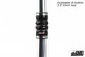 Silikoniletku Musta Joustoliitos 2-Joustorengasta 3,125'' (80mm) Silikoniletku Musta Joustoliitos 2-Joustorengasta 3,125'' (80mm)