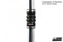 Silikoniletku Musta Joustoliitos 2-Joustorengasta 3,125\'\' (80mm) Silikoniletku Musta Joustoliitos 2-Joustorengasta 3,125\'\' (80mm)