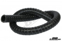 Silikoniletku Musta Joustava 0,75\'\' (19mm)