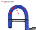 Silikoniletku Musta Joustava 0,75\'\' (19mm)
