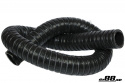 Silikoniletku Musta Joustava 1,25\'\' (32mm) Silikoniletku Musta Joustava 1,25\'\' (32mm)