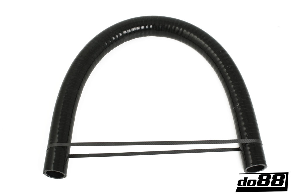 Silikoniletku Musta Joustava sileä 2,0\'\' (51mm) Silikoniletku Musta Joustava sileä 2,0\'\' (51mm)