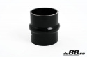 Silikoniletku Musta Joustoliitos 3,125\'\' (80mm)
