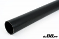 Silikoniletku Suora Musta 3,5'' (89mm) Silikoniletku Suora Musta 3,5'' (89mm)