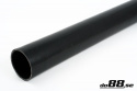 Silikoniletku Suora Musta 3,5\'\' (89mm) Silikoniletku Suora Musta 3,5\'\' (89mm)