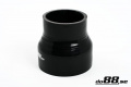 Silikoniletku Musta 4 - 5'' (102-127mm) Silikoniletku Musta 4 - 5'' (102-127mm)