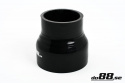 Silikoniletku Musta 4 - 5\'\' (102-127mm) Silikoniletku Musta 4 - 5\'\' (102-127mm)