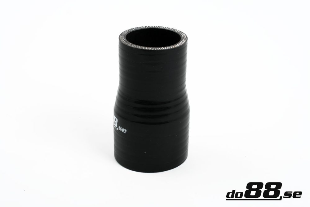 Silikoniletku Musta 1,375 - 2'' (35-51mm)