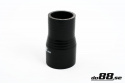 Silikoniletku Musta 1,5 - 1,625\'\' (38-41mm)