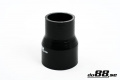 Silikoniletku Musta 2,125 - 3'' (54-76mm) Silikoniletku Musta 2,125 - 3'' (54-76mm)