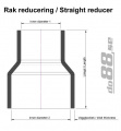 Silikoniletku Musta 2,125 - 3'' (54-76mm) Silikoniletku Musta 2,125 - 3'' (54-76mm)