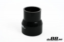Silikoniletku Musta 2,5 - 3,25\'\' (63-83mm) Silikoniletku Musta 2,5 - 3,25\'\' (63-83mm)