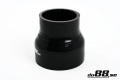 Silikoniletku Musta 3,25 - 4'' (83-102mm) Silikoniletku Musta 3,25 - 4'' (83-102mm)