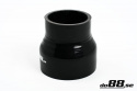 Silikoniletku Musta 3,25 - 4\'\' (83-102mm) Silikoniletku Musta 3,25 - 4\'\' (83-102mm)