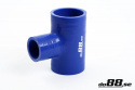 Silikoniletku Sininen T 2,125\'\' + 1,25\'\' (54+32mm) Silikoniletku Sininen T 2,125\'\' + 1,25\'\' (54+32mm)