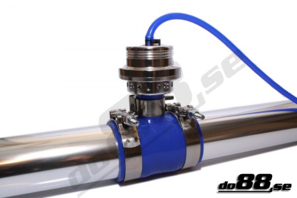 Silikoniletku Sininen T 2,125\'\' + 1,25\'\' (54+32mm) Silikoniletku Sininen T 2,125\'\' + 1,25\'\' (54+32mm)