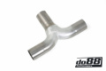 T-putki 2,5'' - 2x2'' (63 - 2x51mm) T-putki 2,5'' - 2x2'' (63 - 2x51mm)