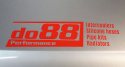 Punainen do88 tarra 300x75mm Punainen do88 tarra 300x75mm