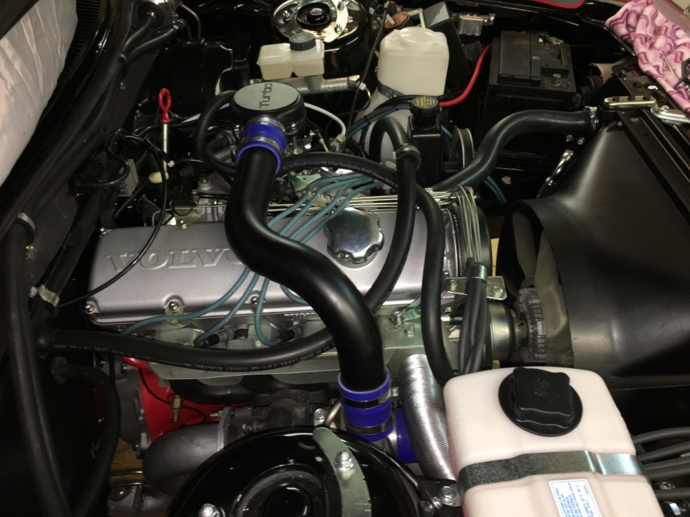 Volvo 240 Turbo 1981-1985 Ahtopaineletkut, Sininen