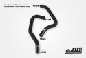 Volvo 740 760 780 940 960 4-sel Bensa Lämmityskennon letkut, Musta Volvo 740 760 780 940 960 4-sel Bensa Lämmityskennon letkut, Musta