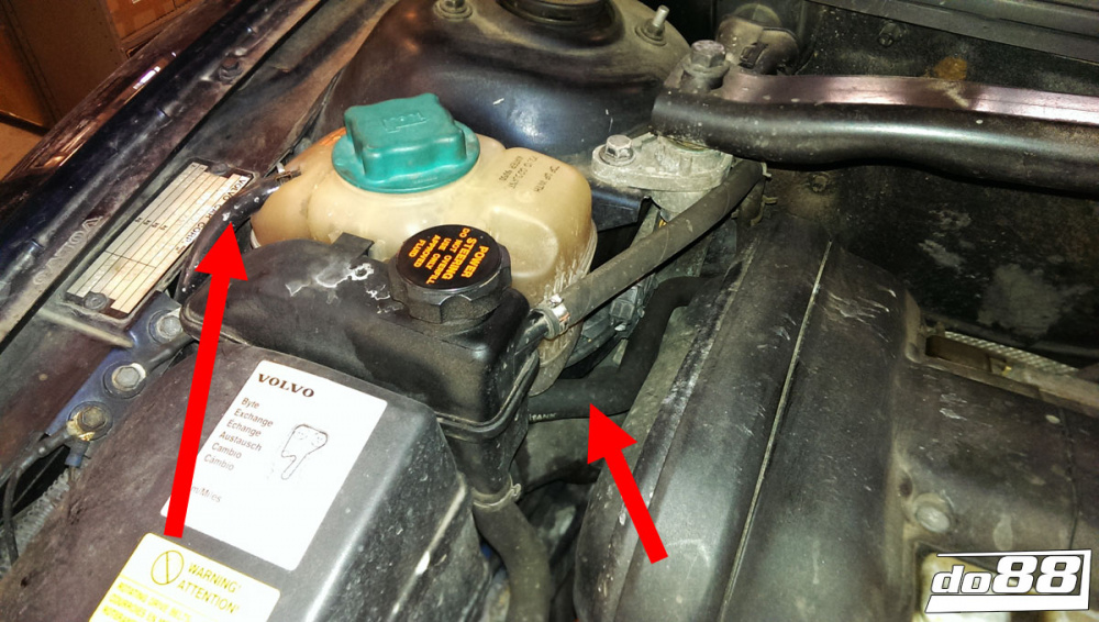 Volvo V70N/S60 01-08 Jäähdytinletkut komplementti Volvo V70N/S60 01-08 Jäähdytinletkut komplementti